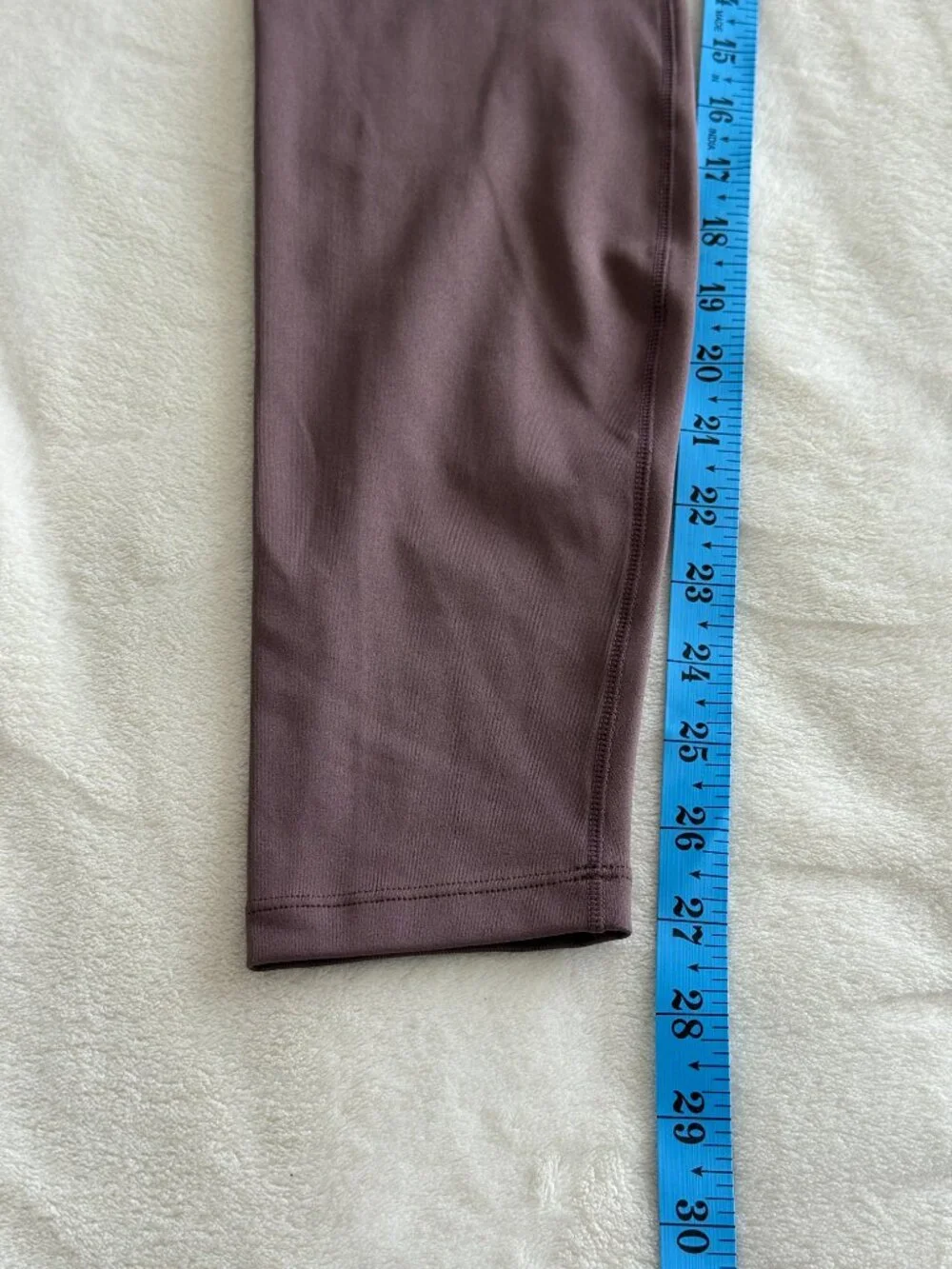 Nike One Dri-FIT Mid Rise Full Length Leggings Mauve Women's M NWT